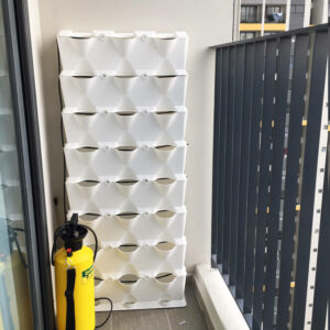 TỰ TRỒNG RAU SẠCH ĐỨNG BAN CÔNG TẠI NHÀ BẰNG KHUNG MODULE BỒ ĐÀO NHA (CÓ TƯỚI NHỎ GIỌT BÁN TỰ ĐỘNG)