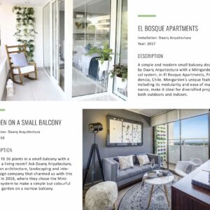 Trồng Vườn Đứng Cây Ban Công Chung Cư Minigarden Bồ Đào Nha (Set 1m2 trọn gói thi công)gồm tưới tự động 100% ban công