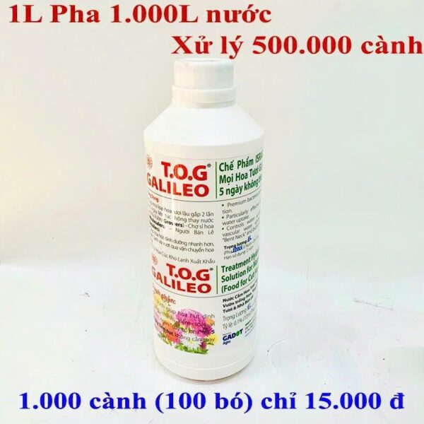 Nước Dưỡng Hoa Tươi tại Chợ Sỉ Hoa TOG Galileo