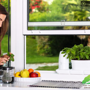 Chậu Trồng Rau Tự Dưỡng và Tự Bón Phân nhập khẩu Bồ Đào Nha Basic UNO bảo hành 10 năm