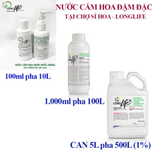 1.000ml Longlife SL Liquid is premium food for Cut Flowers from Israel