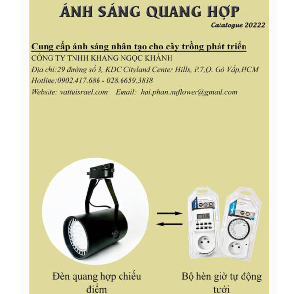 Đèn Trồng Cây Trong Nhà Grow Light Bulb 45W