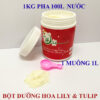 Nước Cắm Hoa Tulip LongLife Bulbs Israel Dạng Bột 1KG (Pha 100L Nước)