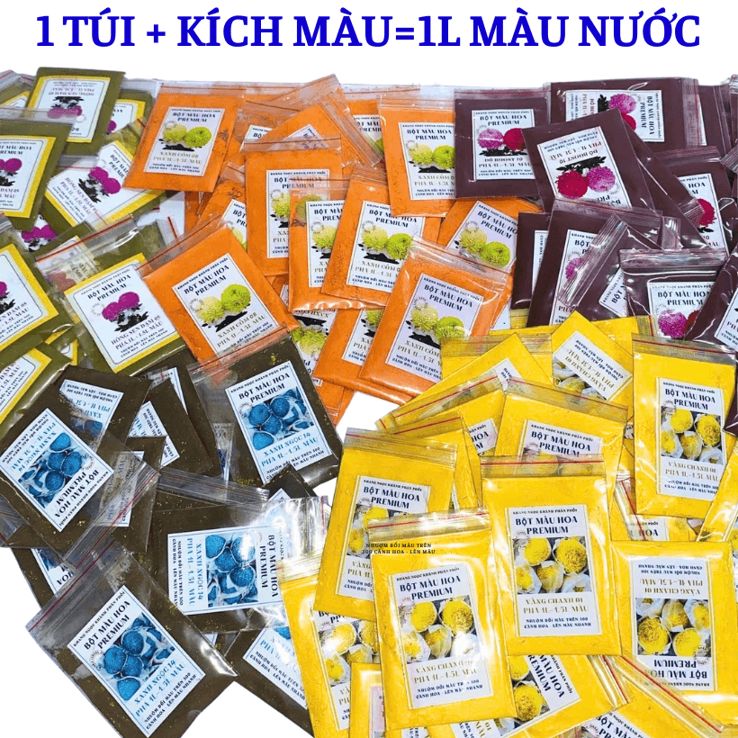 Bột Nhuộm Hoa Màu Đỏ Tươi Red 10 Nhập Khẩu Israel