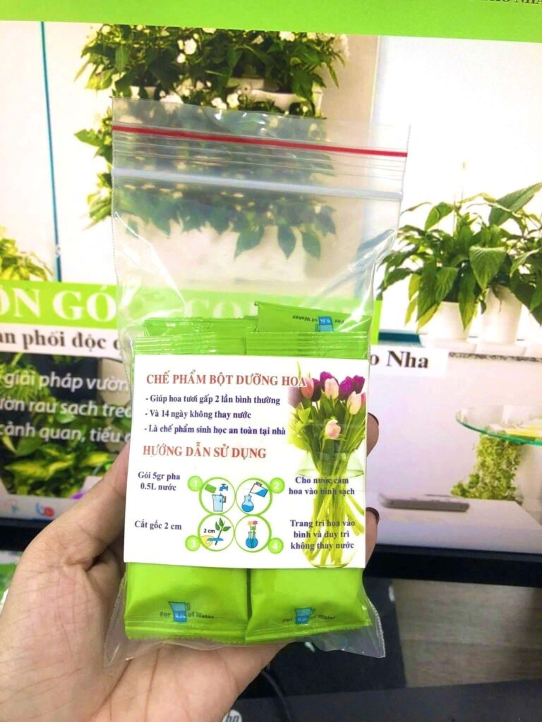 Thuốc Cắm Hoa Tươi Longlife Israel (Thùng 1.000 Gói) Giá Sỉ