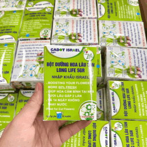 Thuốc Cắm Hoa Tươi Long Life 5gr nhập khẩu Israel (Combo 100 gói)