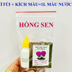 Túi Bột Nhuộm Hoa 6gr nhập khẩu (pha 1L nước màu)