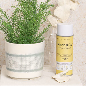Sơn Xịt Hoa Tươi Màu Trắng Ngà Ivory 2501 Hiệu Koch & Co Spray Painting Fresh Flowers