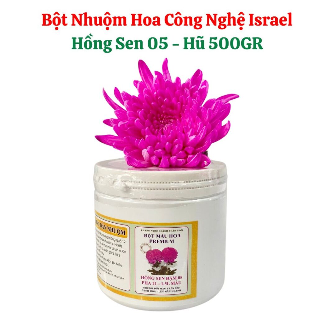 BỘT NHUỘM MÀU HOA TƯƠI PREMIUM COLOR 500G