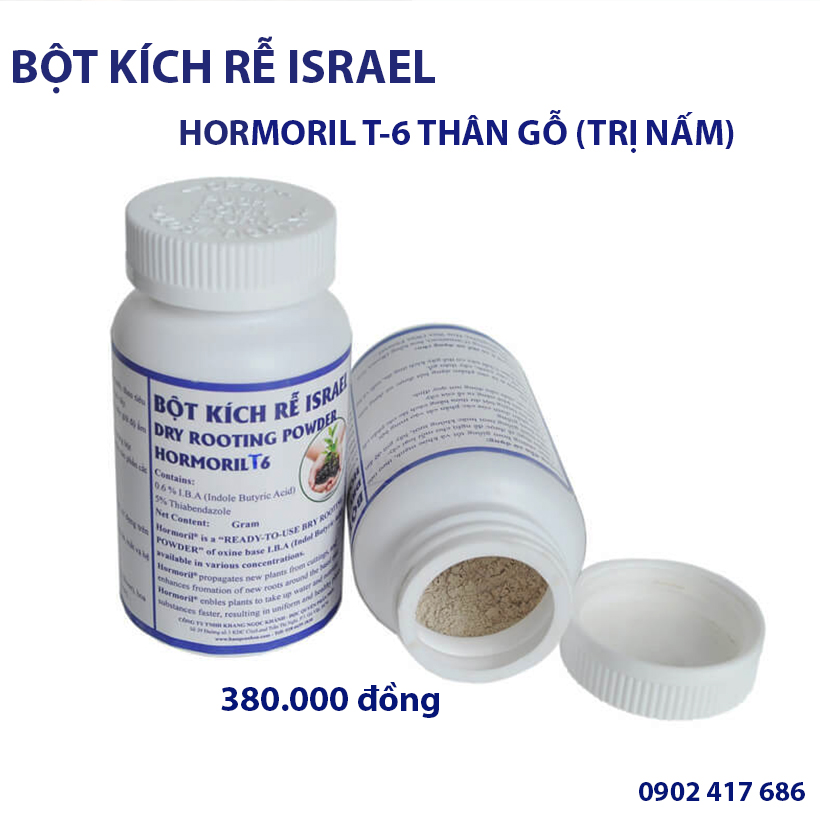 Bột Kích Rễ Thân Gỗ Hormoril T6 (Có Trị Nấm) Nhập Khẩu Israel