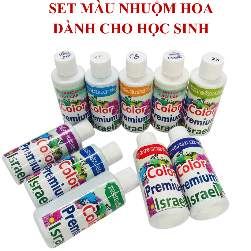 Nước Màu Nhuộm Hoa Tươi Cho Học Sinh