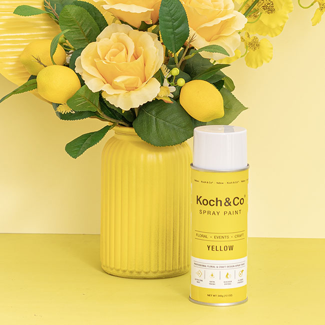 Sơn Xịt Hoa Tươi Úc Màu Vàng Chanh Yellow 2502