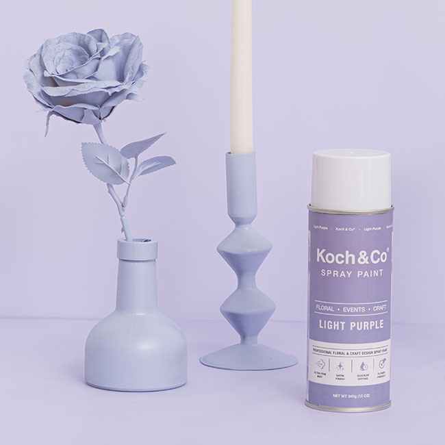 Sơn Xịt Hoa Tươi Úc Màu Tím Nhạt Light Purple 2516