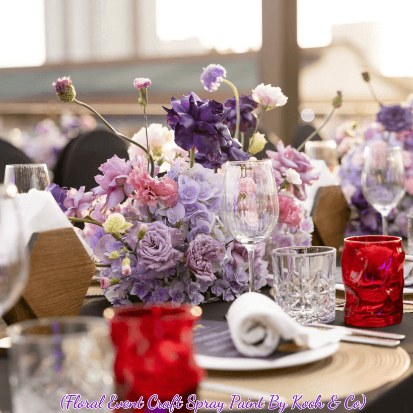 Sơn Xịt Hoa Tươi Úc Màu Tím Đậm Purple