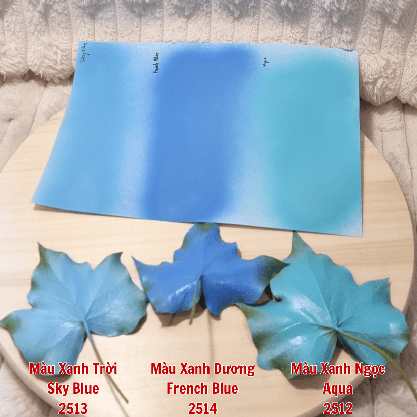 So sánh 3 tone màu xanh của Úc hiệu Koch & Co
