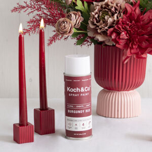 Sơn Xịt Hoa Tươi Úc Màu Đỏ Rượu Mận Burgundy Red 2510 Koch & Co