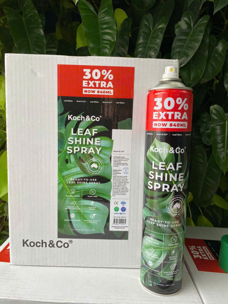 Bình Xịt Bóng Lá Kiểng Leaf Shine Úc 840ml