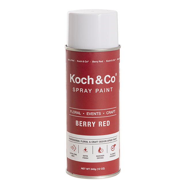 Sơn Xịt Hoa Màu Đỏ Tươi Berry Red 2509 cho Shop Hoa Florist