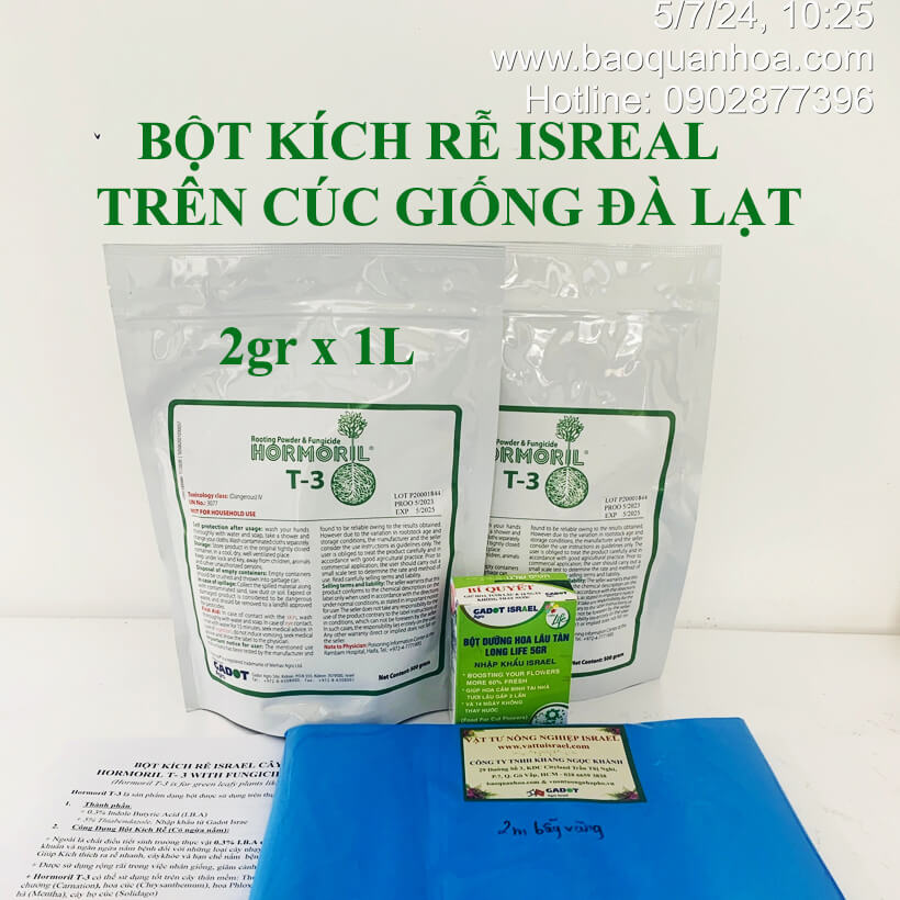 Thuốc Kích Rễ Cây Hormoril T3 Nhập Khẩu ISRAEL