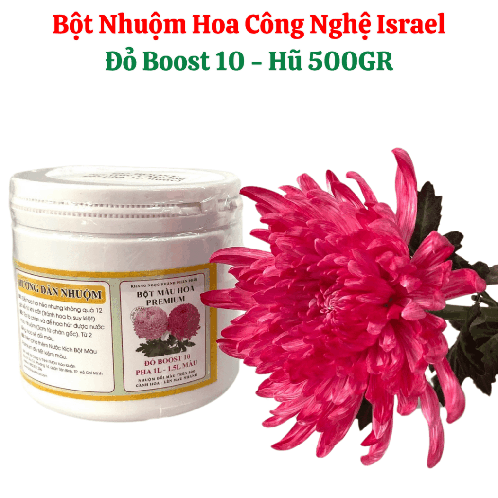 Bột Nhuộm Hoa 500gr Premium Color Israel