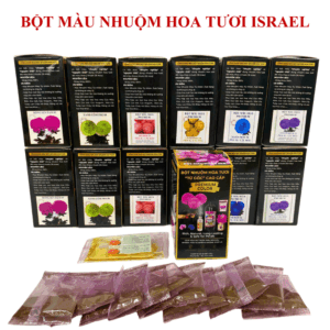 Bột Nhuộm Màu Cho Hoa Tươi Israel Premium Color 20 Màu – Chuyên Dụng Cho Florist
