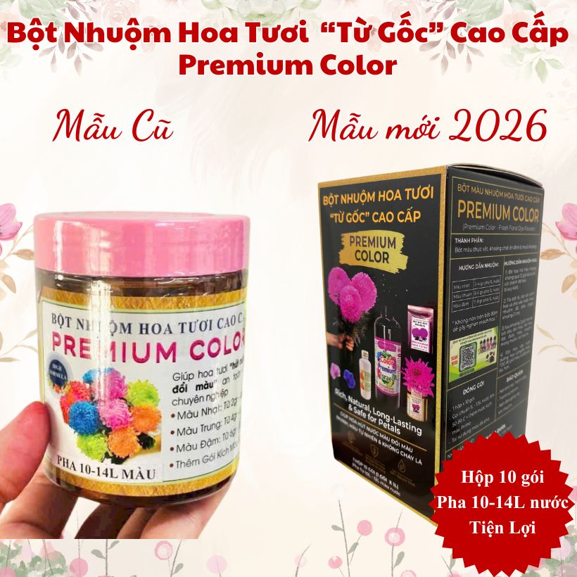 Bột Nhuộm Màu Cho Hoa Tươi Israel