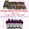 Bột Nhuộm Màu Cho Hoa Tươi Israel