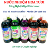 Nước Màu Nhuộm Hoa Tươi