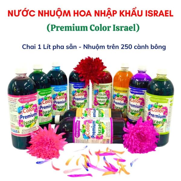 Nước Màu Nhuộm Hoa Tươi