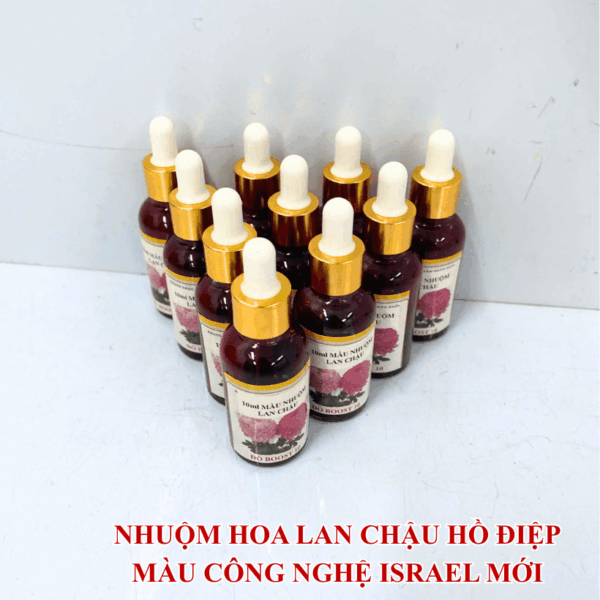 Thuốc Nước Nhuộm Hoa Lan Hồ Điệp Trắng Orchid Đổi Màu (10ml đậm đặc)