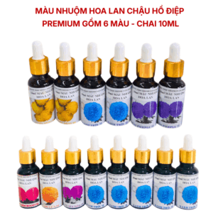 Thuốc Nước Nhuộm Hoa Lan Hồ Điệp Trắng Orchid Đổi Màu (10ml đậm đặc)